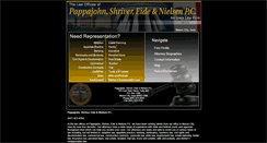 Desktop Screenshot of pappajohnlaw.com